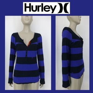 Hurley Long Sleeve Fall 2008 Half-Way Button-Up Top